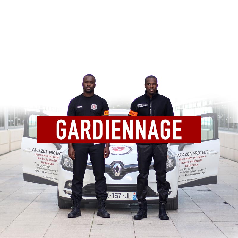 service de gardiennnage pacazur protect